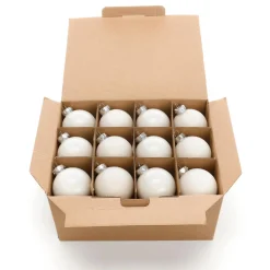 Boules De Noël hes En Verre 6 Cm Ø - 24 Pièces-DecoWoerner