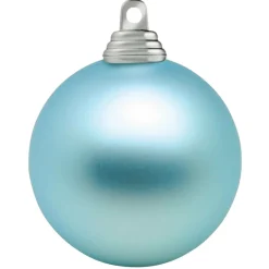 Boules De Noël Clair, Mates, En Plastique Ignifugé, 6 Cm Ø - 24 Pièces-DecoWoerner Discount