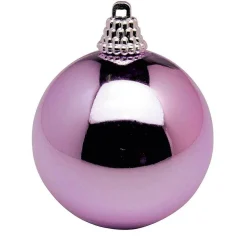 Boules De Noël Brillantes 6 Cm, Lilas-DecoWoerner Hot
