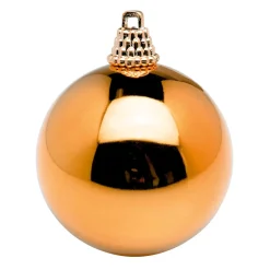 Boules De Noël Brillantes En Plastique Cuivré, Ø 6 Cm - 24 Pièces-DecoWoerner Hot
