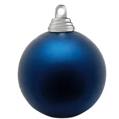 Boules De Noël En Plastique Foncé, Mates, 8 Cm Ø - 12 Pièces-DecoWoerner Online