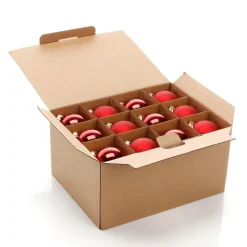Boules De Noël s En Verre 6 Cm Ø - 24 Pièces-DecoWoerner Sale