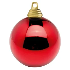 Boules De Noël s Et Brillantes En Plastique Ignifugé 6 Cm Ø - 24 Pièces-DecoWoerner Outlet