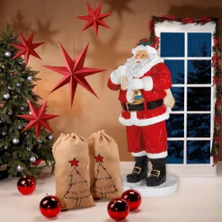 Boules De Noël s Et Brillantes En Plastique Ignifugé 6 Cm Ø - 24 Pièces-DecoWoerner Outlet
