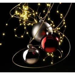 Boules De Noël Sans Soudure En Plastique, Brun Mat Ø 10 Cm-DecoWoerner Hot