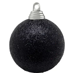 Boules De Noël Scintillantes En Plastique , 6 Cm Ø - 6 Pièces-DecoWoerner Sale