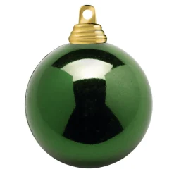 Boules De Noël Sapin, Brillantes, En Plastique Difficilement Inflammable, 6 Cm Ø - 24 Pièces-DecoWoerner Discount