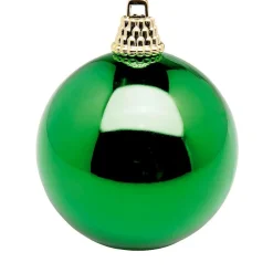 Boules De Noël es Brillantes En Plastique, 6 Cm Ø - 24 Pièces-DecoWoerner Outlet