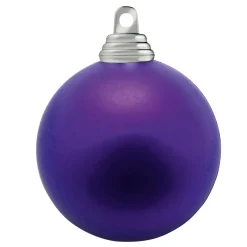 Boules De Noël tes, Mates, En Plastique Ignifugé, 6 Cm Ø - 24 Pièces-DecoWoerner Best