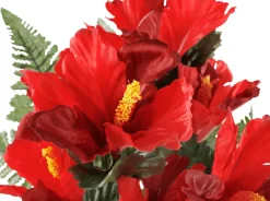 Bouquet De Fleurs Artificielles D'hibiscus, 46 Cm,-DecoWoerner Hot