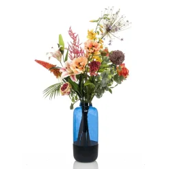 Bouquet De Fleurs Artificielles Coquelicot-roses-lys Mixtes-DecoWoerner New