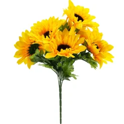 Bouquet De Tournesols, Haut. 45 Cm-DecoWoerner