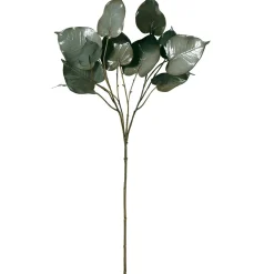 Branche à Feuillage Artificielle 60 Cm Gris--DecoWoerner