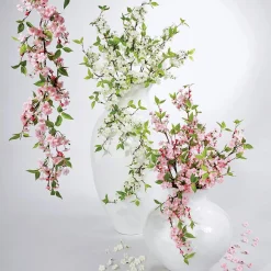 Branche Artificielle De Fleurs De Cerisier 65 Cm-DecoWoerner Outlet