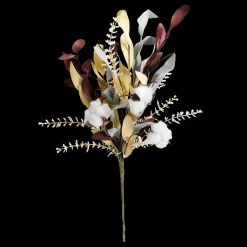 Branche Artificielle "mélange Coton-fleur-herbe" 25 X 58 Cm-DecoWoerner Best