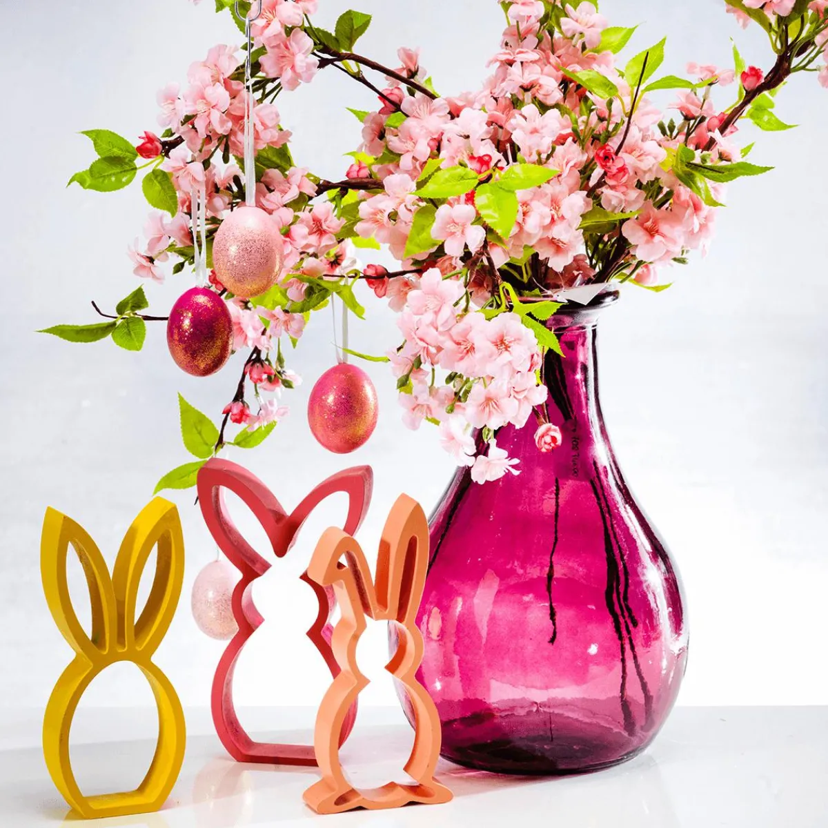 Branche Artificielle En Fleur De Cerisier 65 Cm-DecoWoerner Online