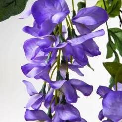 Branche Artificielle Wisteria Laburnum, 140 Cm, Violet-DecoWoerner Online