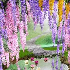 Branche Artificielle Wisteria Laburnum, 140 Cm,-DecoWoerner Online