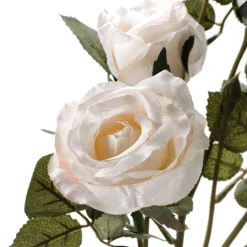 Branche De Rose Artificielle, 73 Cm, Crème-DecoWoerner Clearance