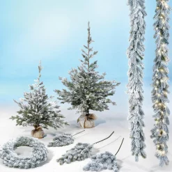 Branche De Sapin Artificielle Enneigée Long. 110 Cm-DecoWoerner