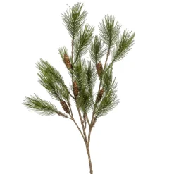 Branche De Sapin Artificielle Avec Cônes, 125 Cm-DecoWoerner Sale