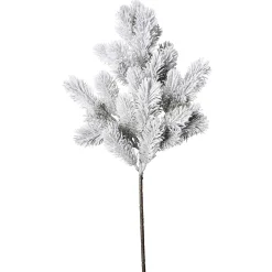 Branche De Sapin Enneigée Avec Pommes De Pin-DecoWoerner Discount