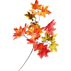 Branche D'érable Artificielle /verte, Long. 80 Cm-DecoWoerner Outlet