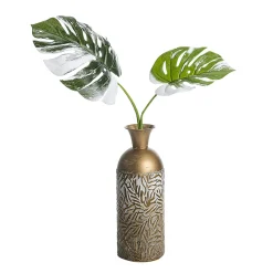 Branche Feuillue Artificielle De Monstera Deliciosa Albo Variegata 85 Cm-DecoWoerner Discount