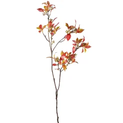 Branche Feuillue Automnale Avec Baies 114 Cm Brun-DecoWoerner Best