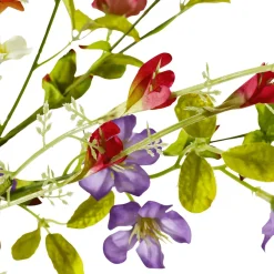 Branche Mixte De Fleurs Colorées 85 Cm-DecoWoerner