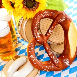 Bretzel De L'Oktoberfest Aliment Factice 27 Cm-DecoWoerner Discount
