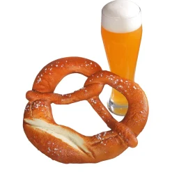Bretzel De L'Oktoberfest Aliment Factice 27 Cm-DecoWoerner Discount