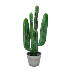 Cactus Artificiel En Colonne Dans Un Pot, 70 Cm-DecoWoerner Outlet