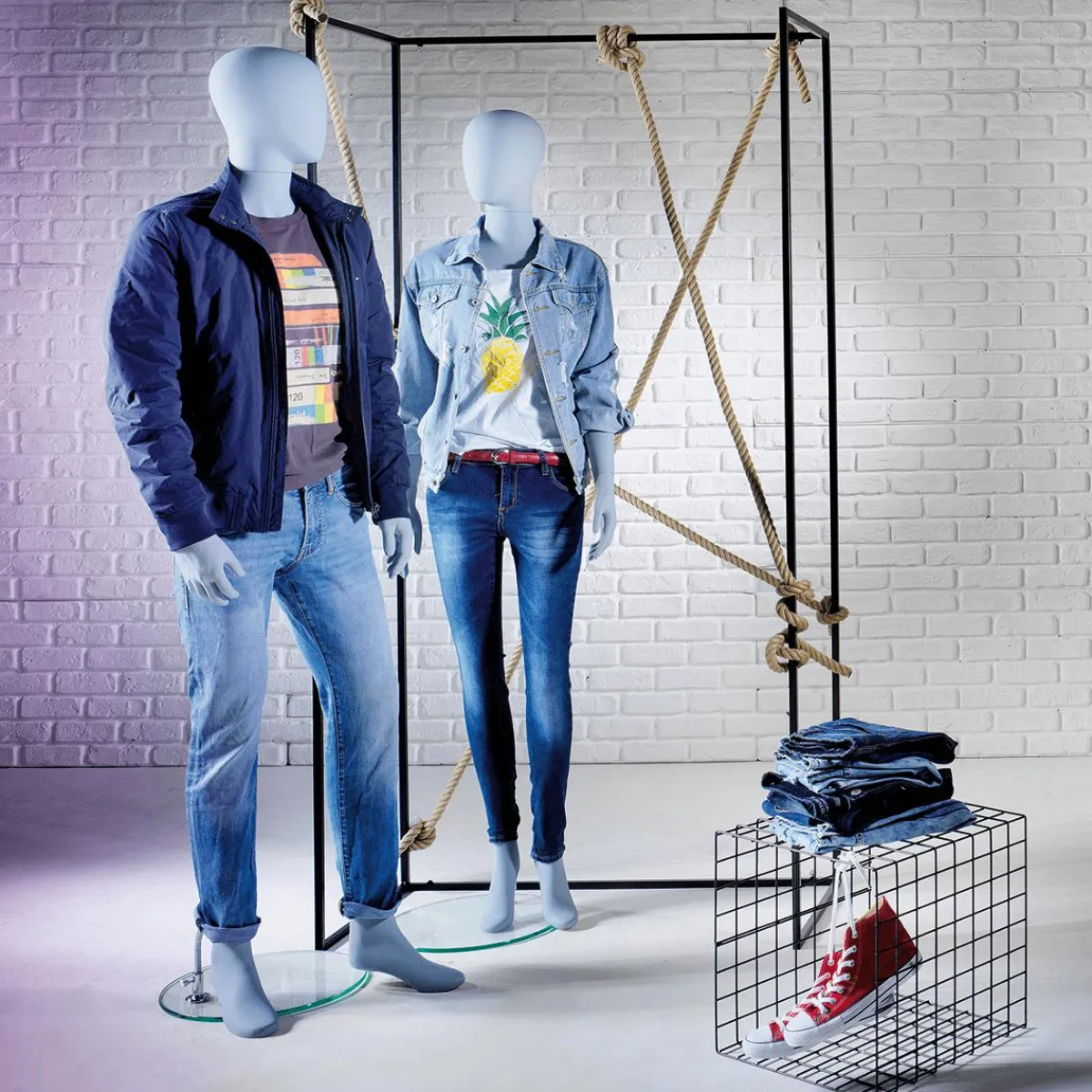 Cadre Décoratif En Métal, 200 Cm De Haut-DecoWoerner Outlet