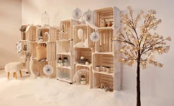 Caisse En Bois Vintage Long. 50 Cm-DecoWoerner