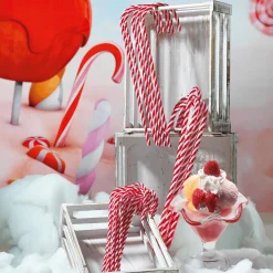 Cannes En Sucre XXL Aliment Factice 5 Pces 50 Cm-DecoWoerner Hot