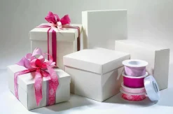 Cartons Cadeaux 38 X 26 X 10 Cm, Ivoire 10 Pièces-DecoWoerner Sale