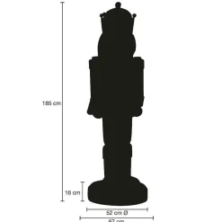 Casse-noisettes Roi 185 Cm-DecoWoerner Clearance