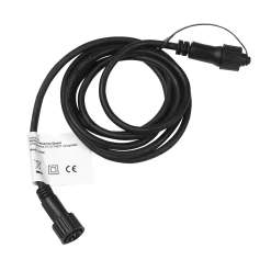 Câble De Connexion Pour Guirlandes Lumineuses 500 Cm Noir-DecoWoerner