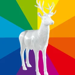 Cerf Déco Haut. 231 Cm-DecoWoerner Sale