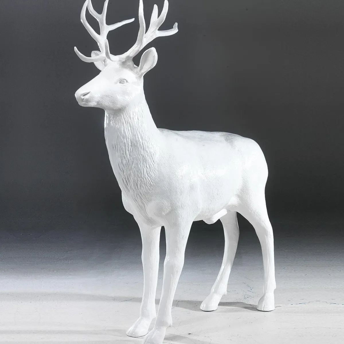 Cerf Décoratif 231 Cm De Haut,-DecoWoerner