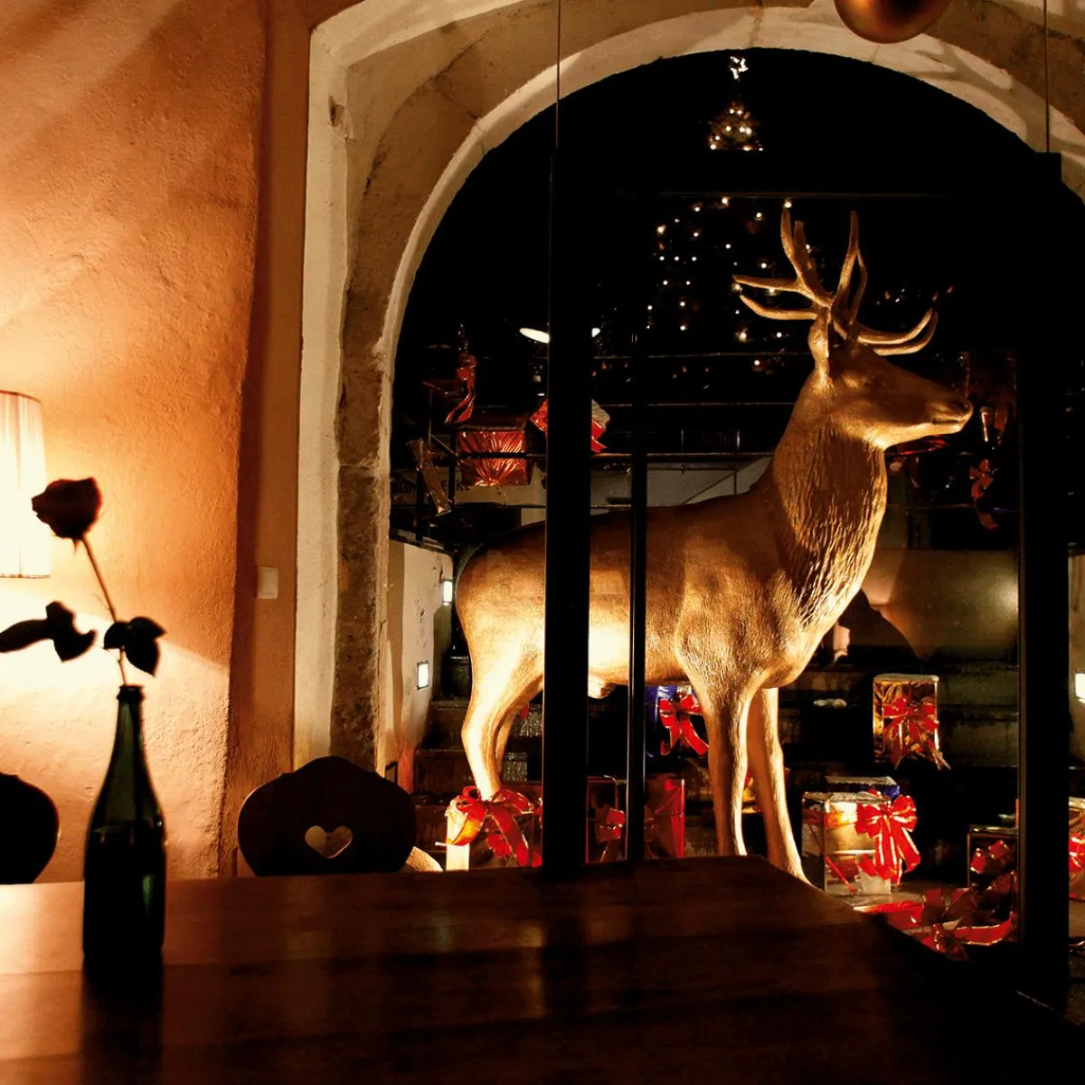 Cerf Décoratif 231 Cm De Haut,-DecoWoerner