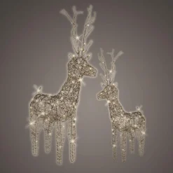 Cerf LED En Saule Pour L'extérieur IP44-DecoWoerner Best