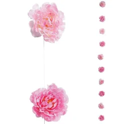 Chaîne Déco Pivoines, Long. 180 Cm-DecoWoerner