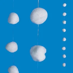Chaîne De Boules De Neige, Long. 270 Cm, Ø 4 Cm-DecoWoerner Outlet