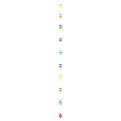 Chaîne D’œufs De Pâques Déco à Rayures 160 Cm-DecoWoerner