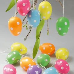 Chaîne D’œufs De Pâques Déco à Pois 160 Cm-DecoWoerner Sale