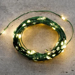 Chaîne Lumineuse à Fil à LED Pour L’int., 100 LED, 10 M-DecoWoerner Online