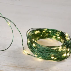 Chaîne Lumineuse à Fil à LED Pour L’int., 100 LED, 10 M-DecoWoerner Online
