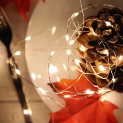 Chaîne Lumineuse à Fil à LED Sur Pile Pour L'ext., 100 LED, 10 M-DecoWoerner Best